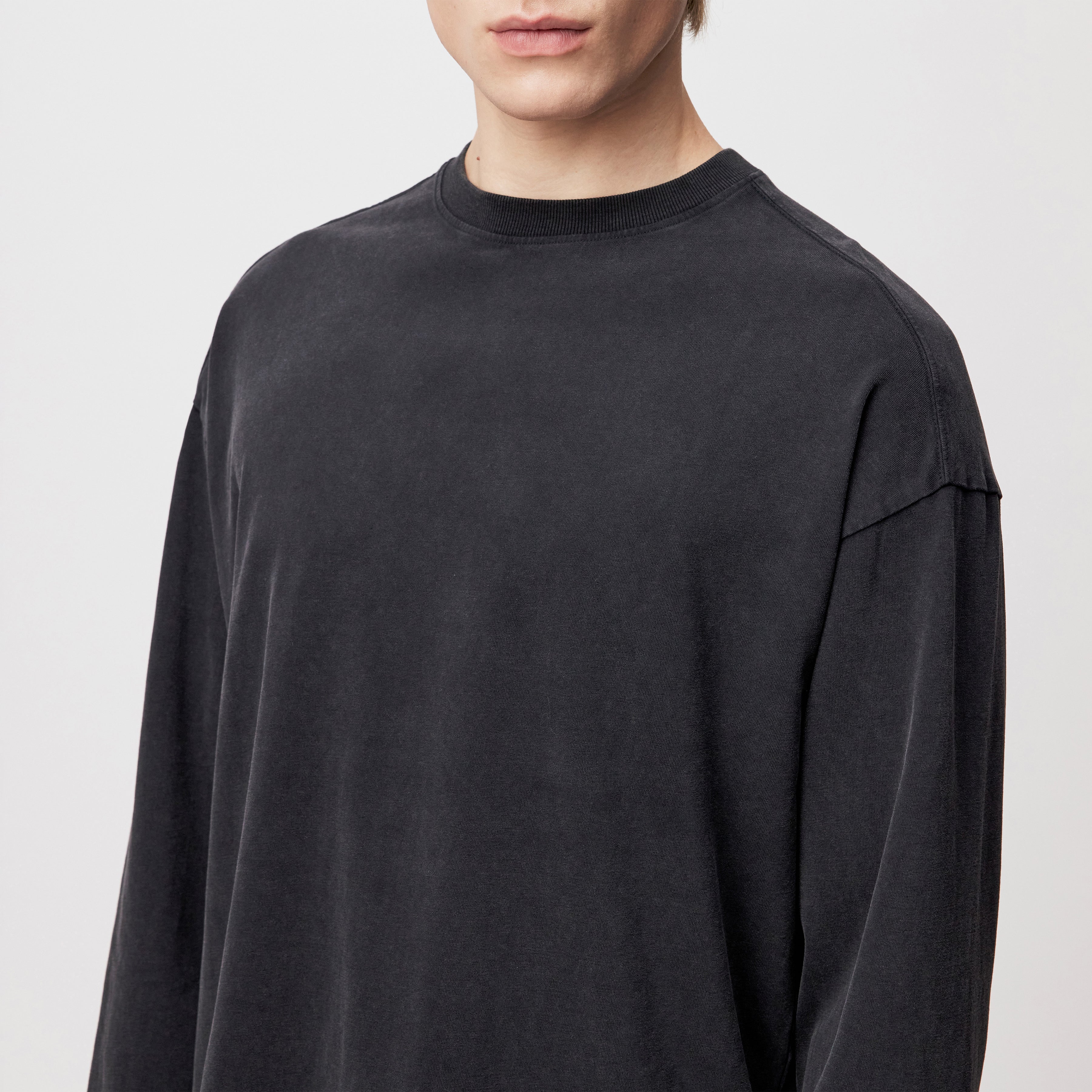 חולצת כותנה ארוכה