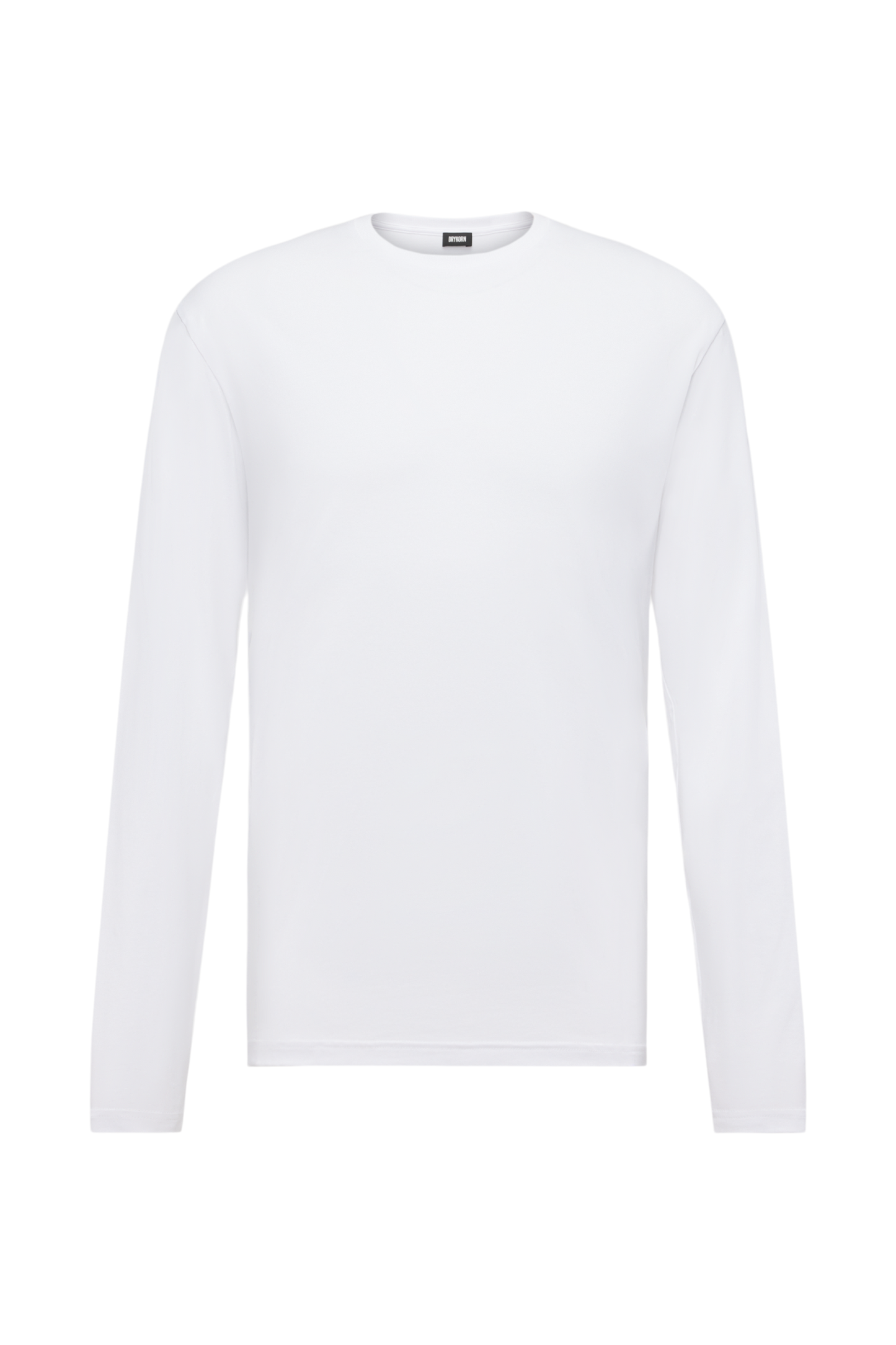 חולצה ארוכה תערובת ויסקוזה וכותנה