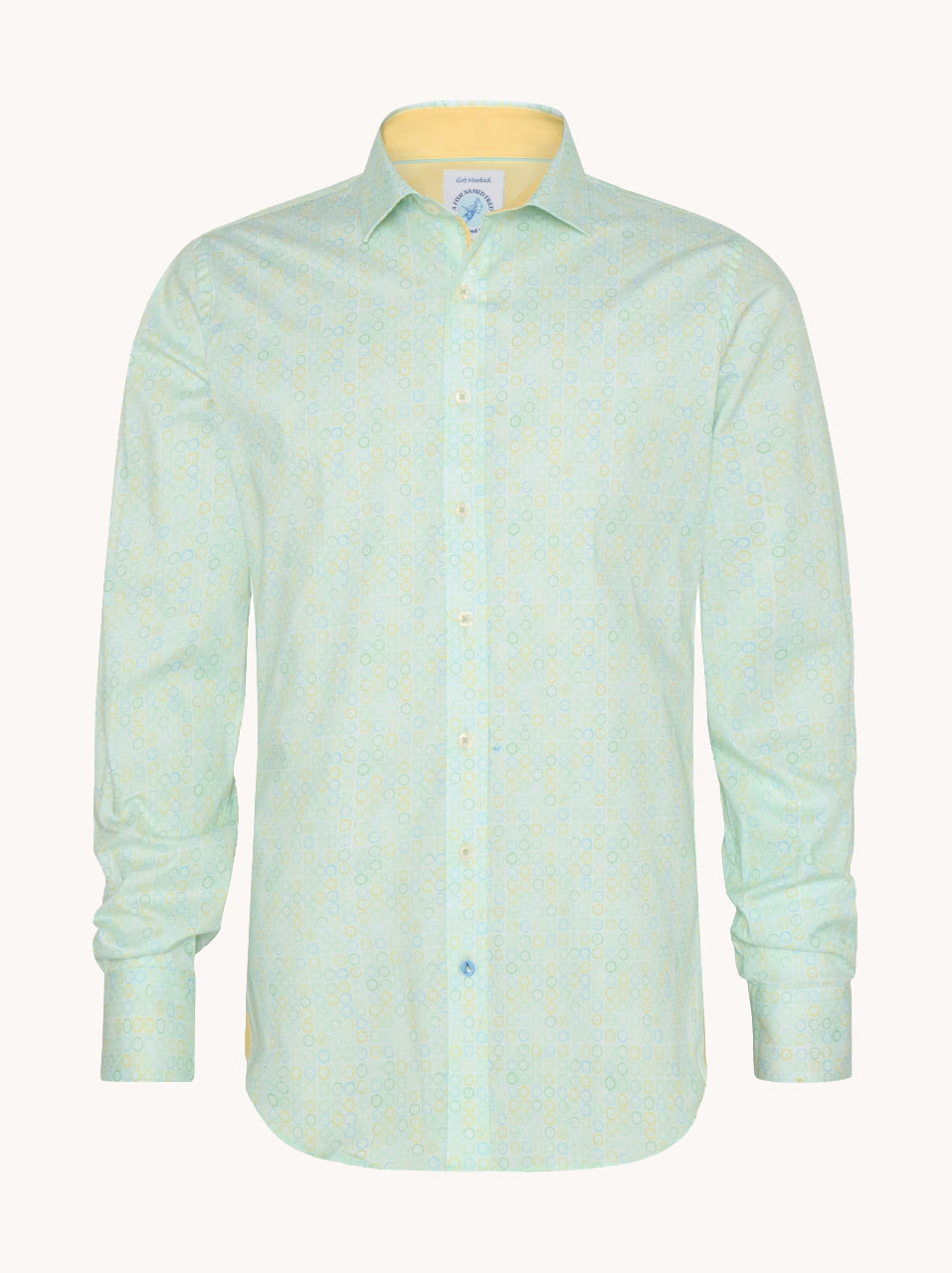 מכופתרת בהדפס טבעות - חוזר בקרוב