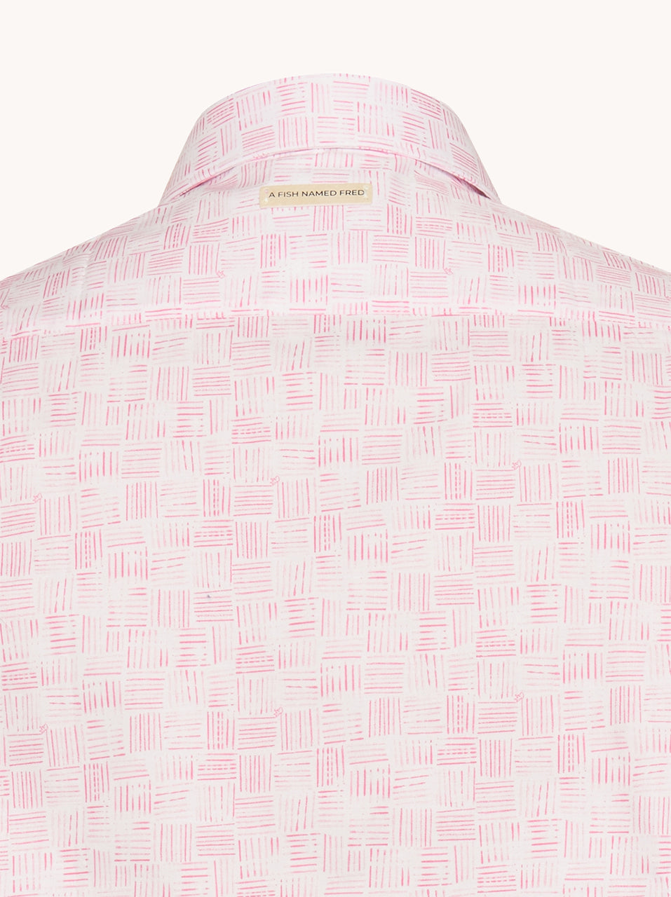 מכופתרת הדפס מלבני