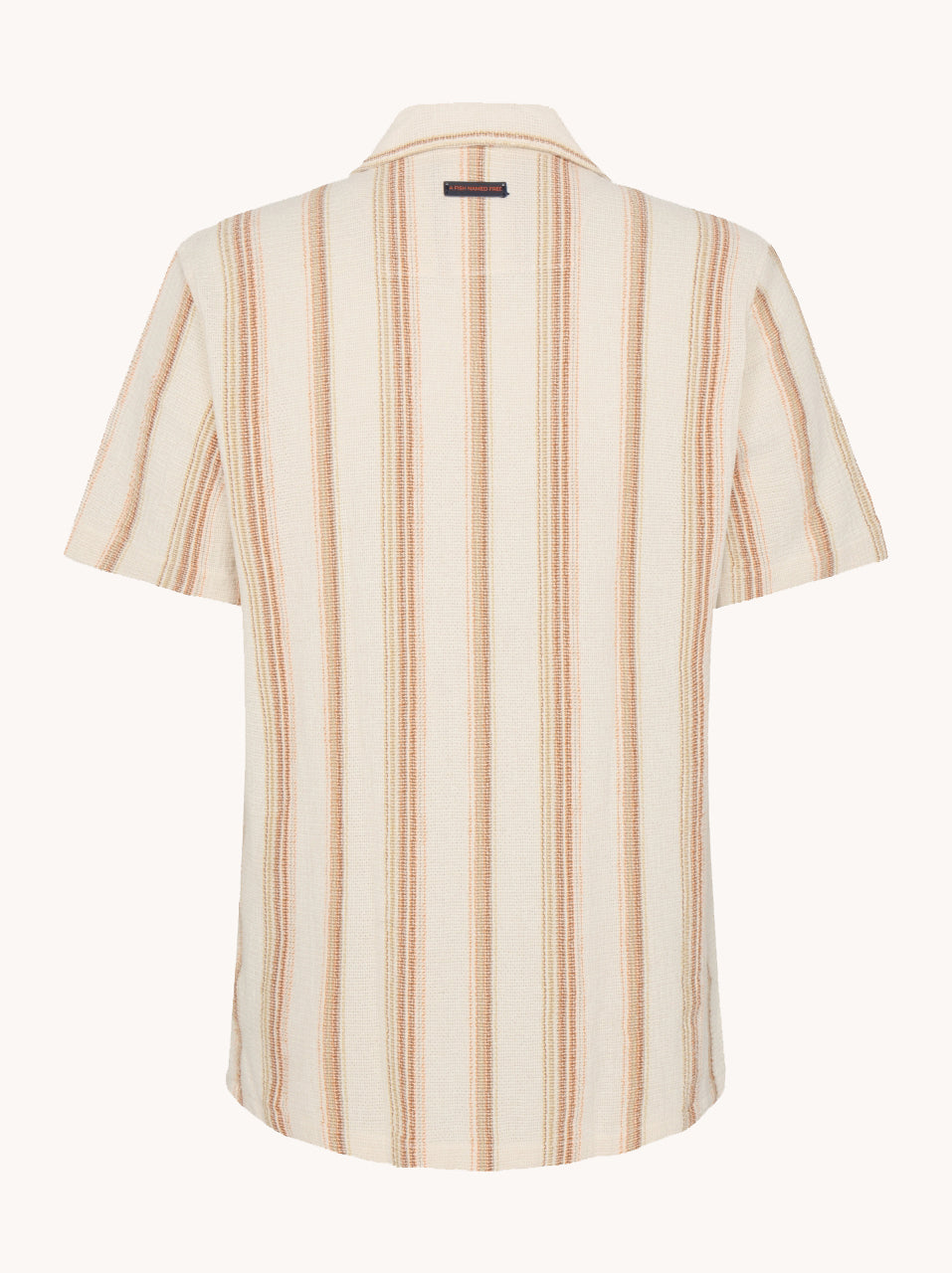 מכופתרת פסים סרוגה