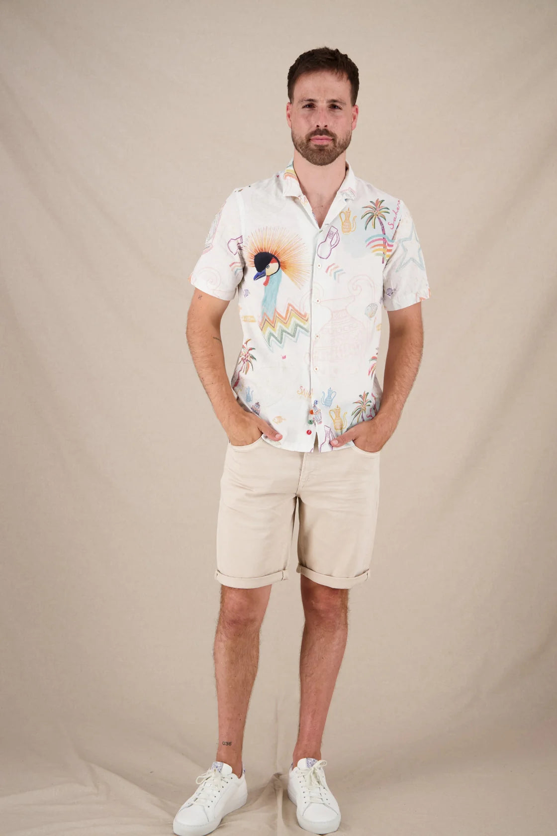 מכופתרת עגור הכתר - פשתן