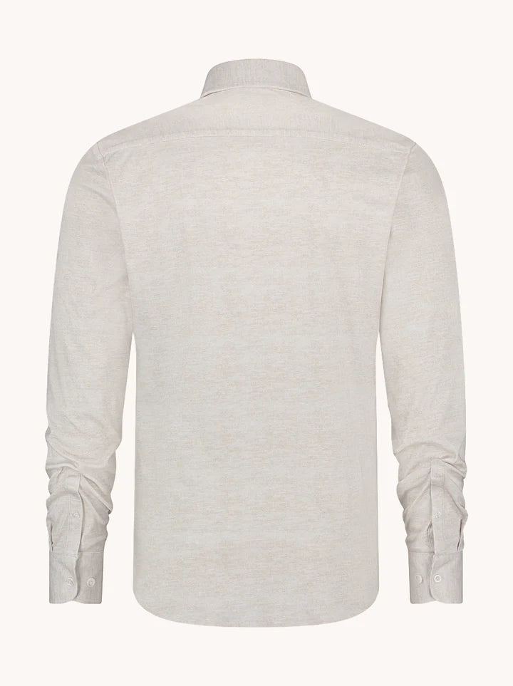 מכופתרת מלנג' כותנה