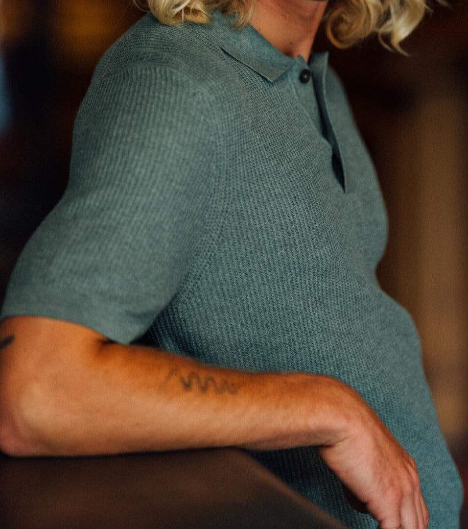 פולו סרוגה בגזרה ישרה