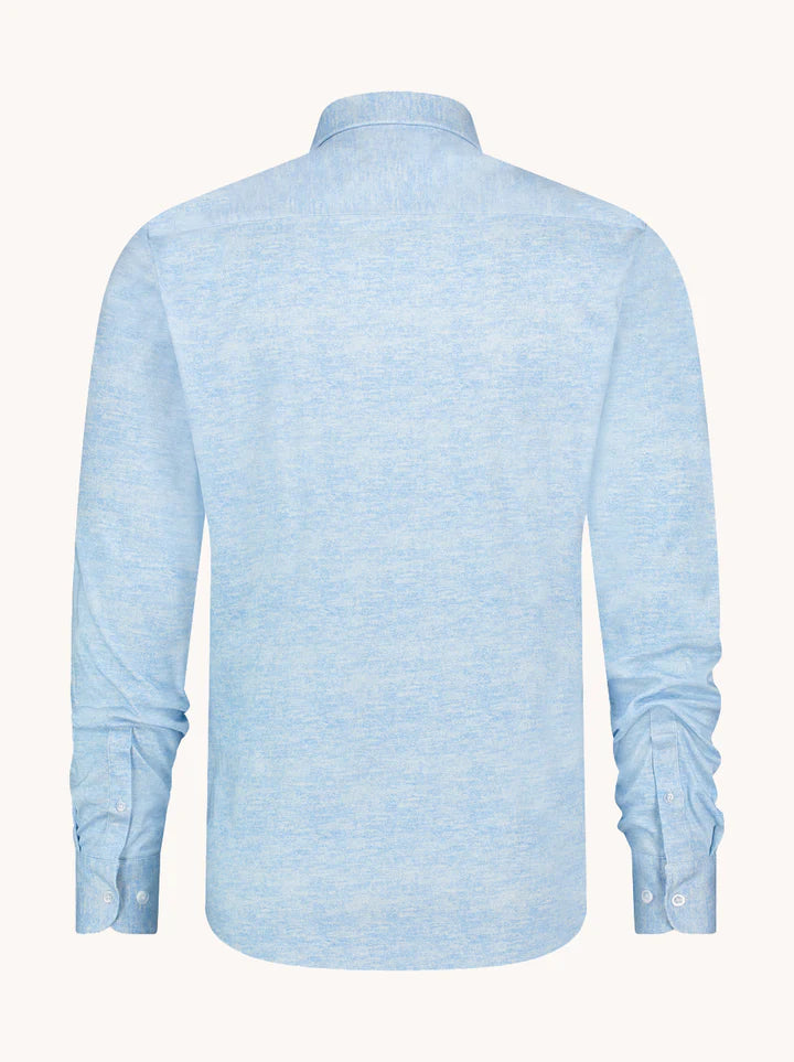 מכופתרת מלנג' כותנה