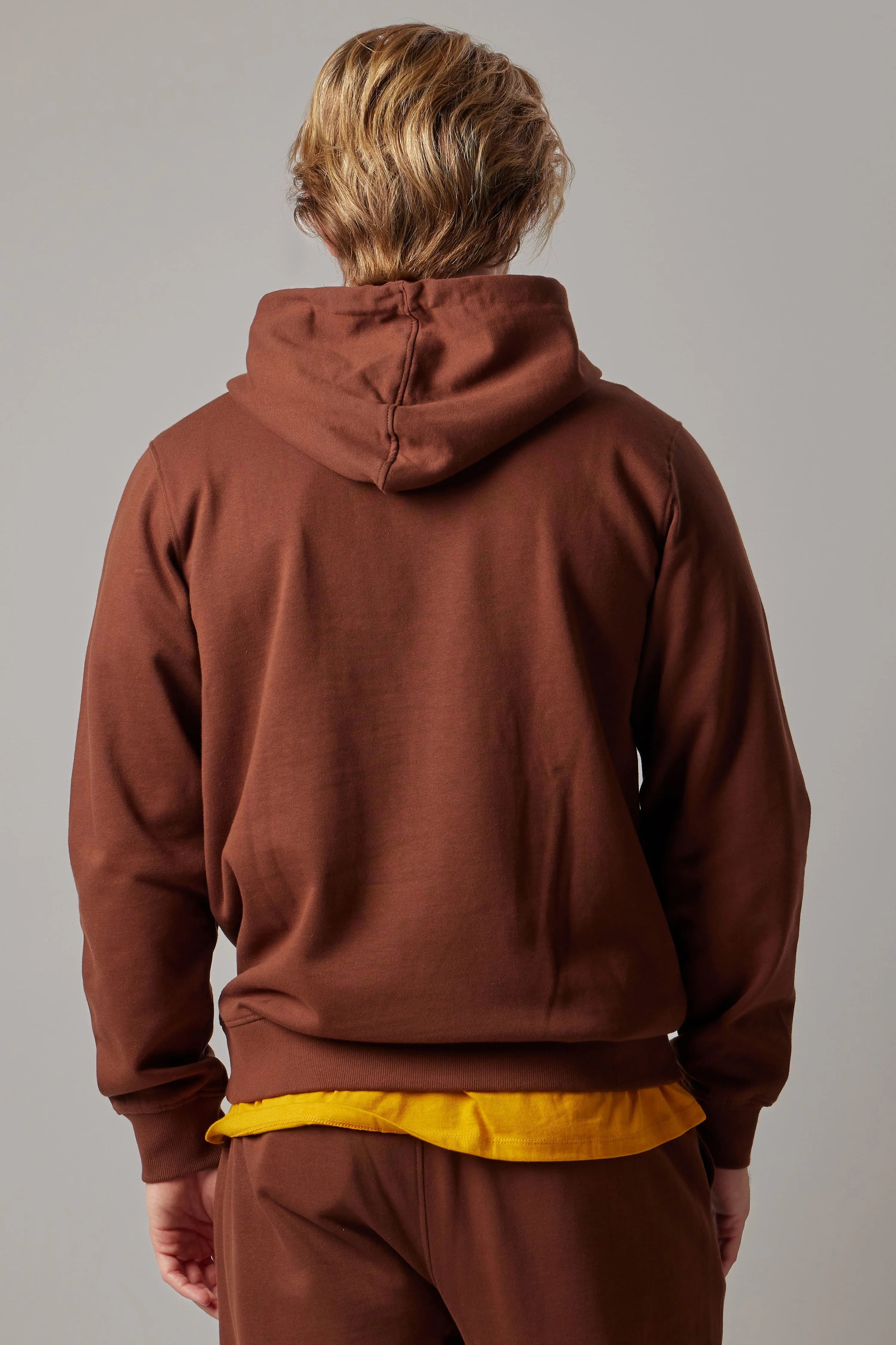 קפוצ'ון כותנה עם כיסי קנגורו