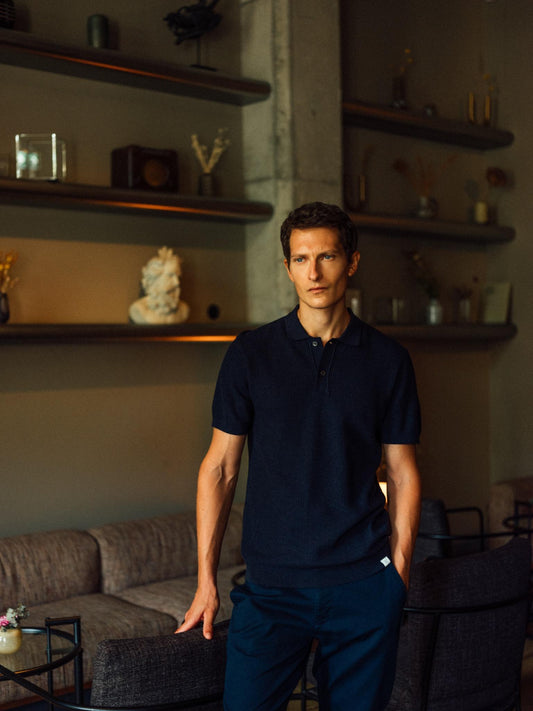 פולו סרוגה בגזרה ישרה