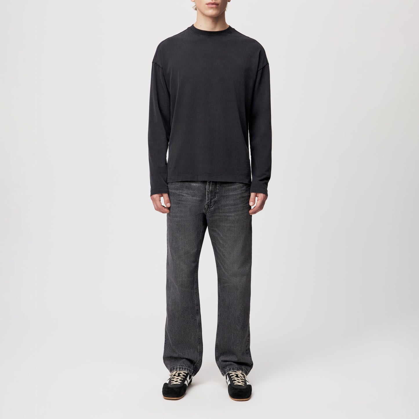 חולצת כותנה ארוכה