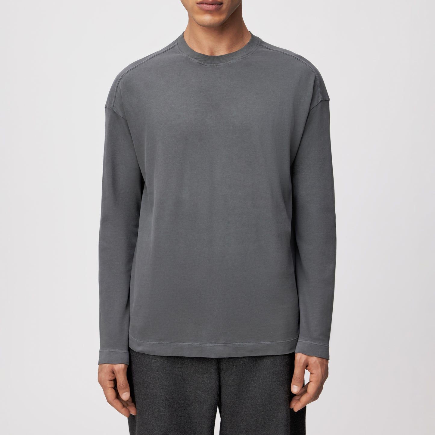 חולצת כותנה ארוכה