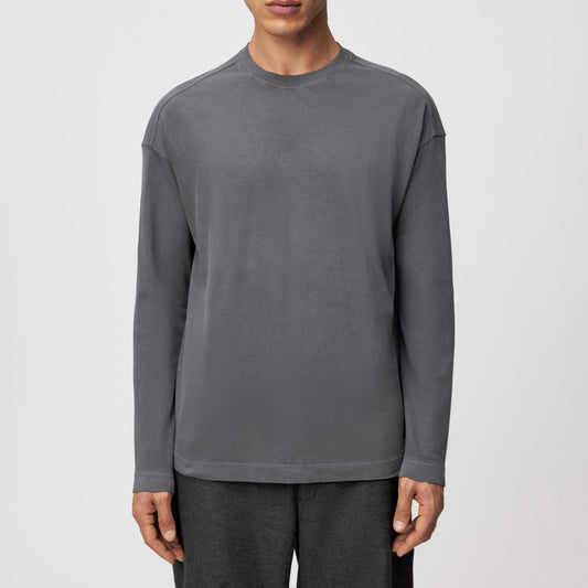 חולצת כותנה ארוכה