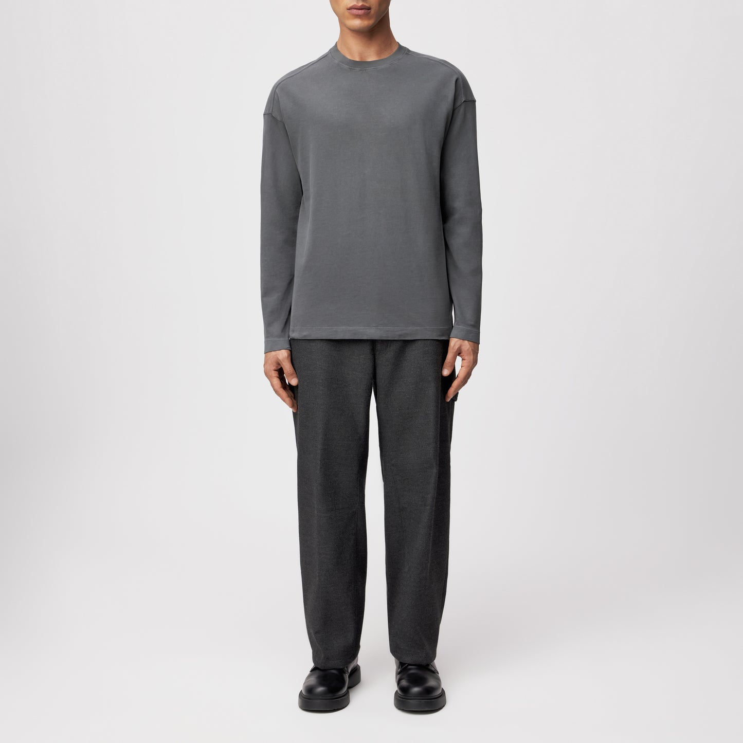 חולצת כותנה ארוכה