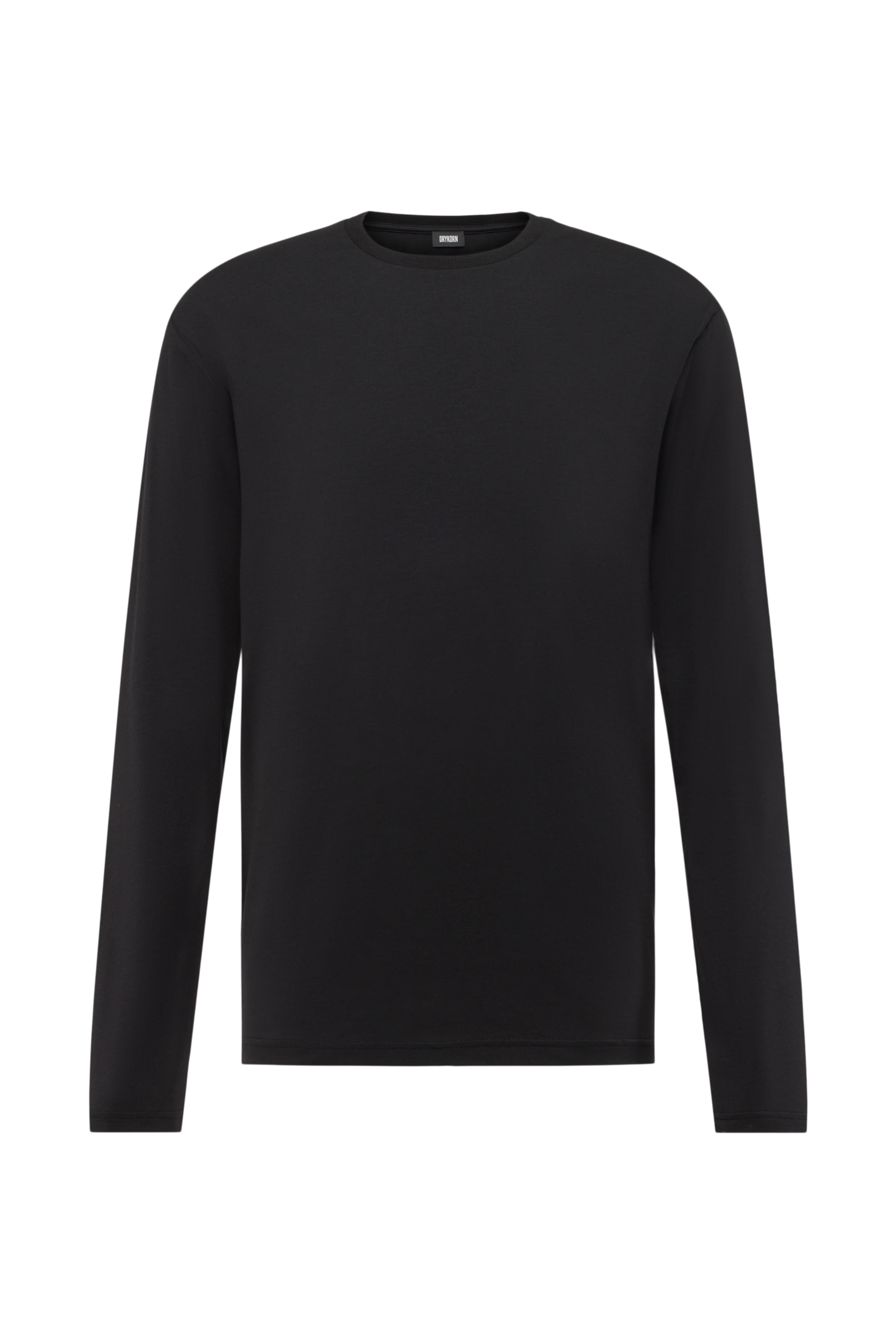 חולצה ארוכה תערובת ויסקוזה וכותנה