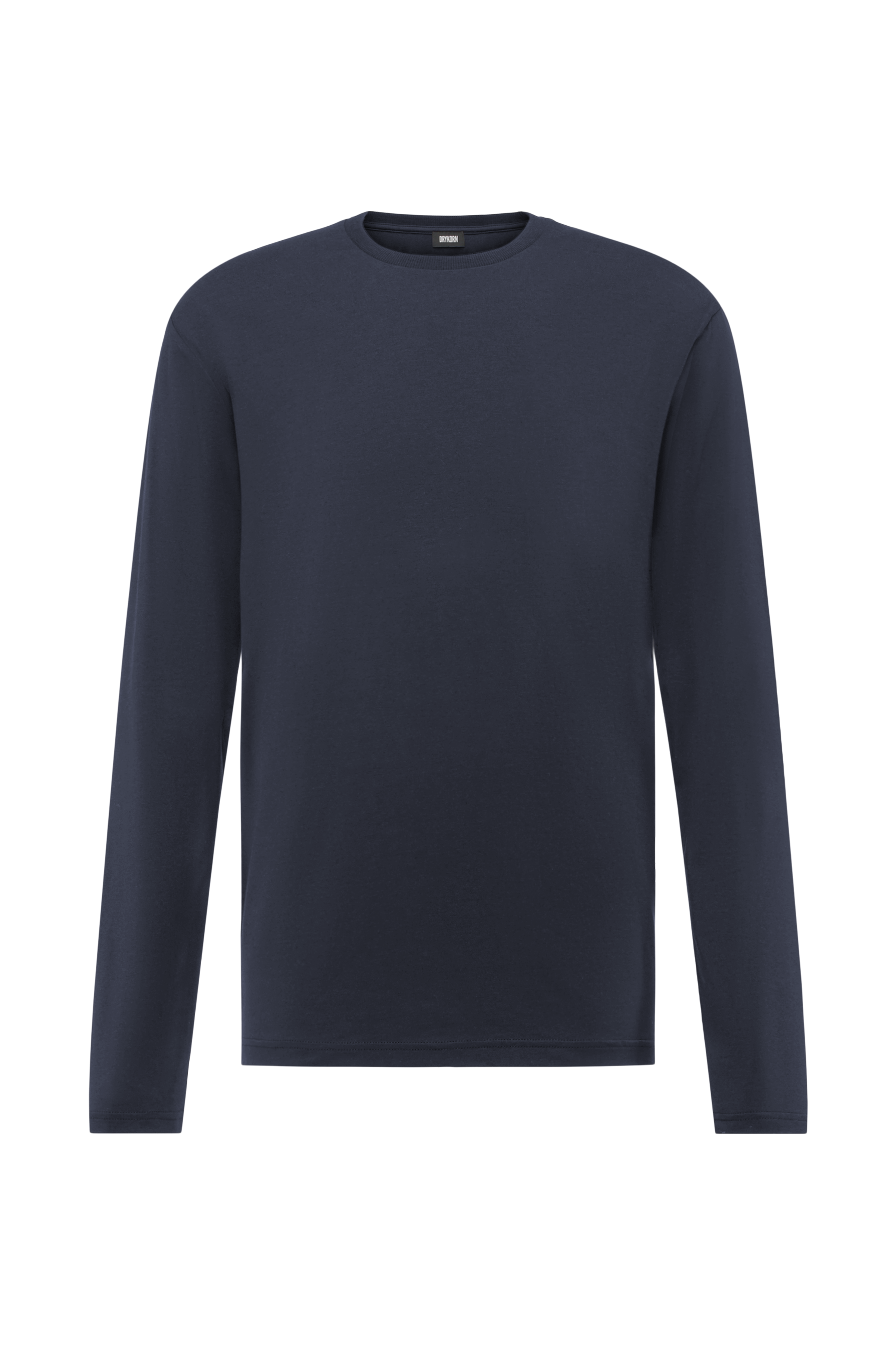 חולצה ארוכה תערובת ויסקוזה וכותנה