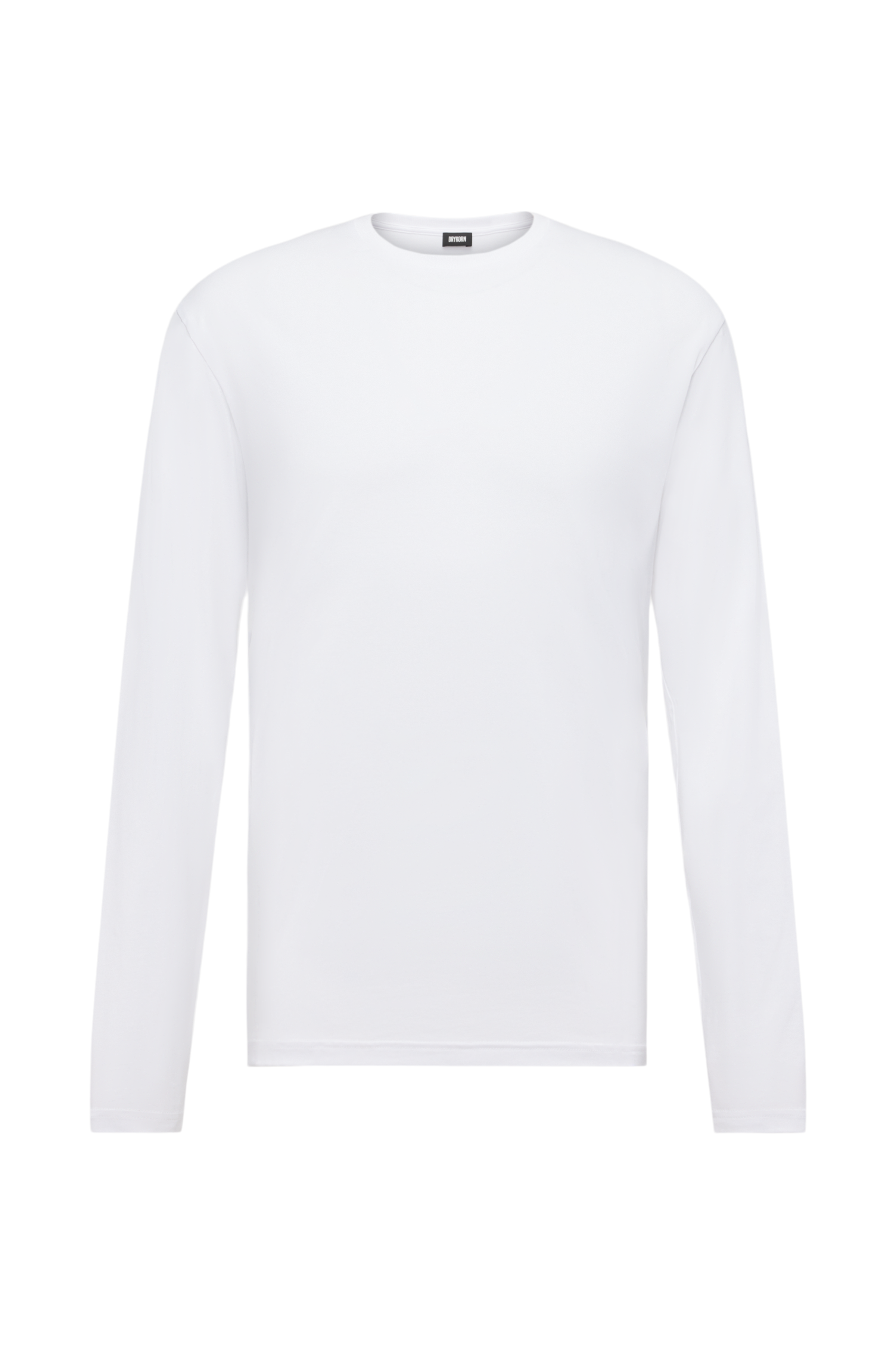 חולצה ארוכה תערובת ויסקוזה וכותנה