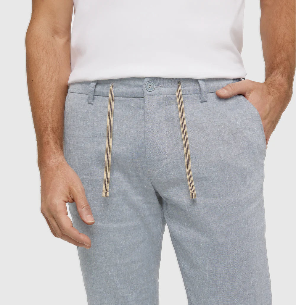 מכנס צ'ינו - תערובת פשתן וויסקוזה