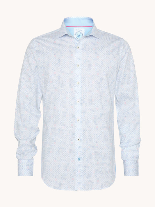 מכופתרת בהדפס טבעות - חוזר בקרוב