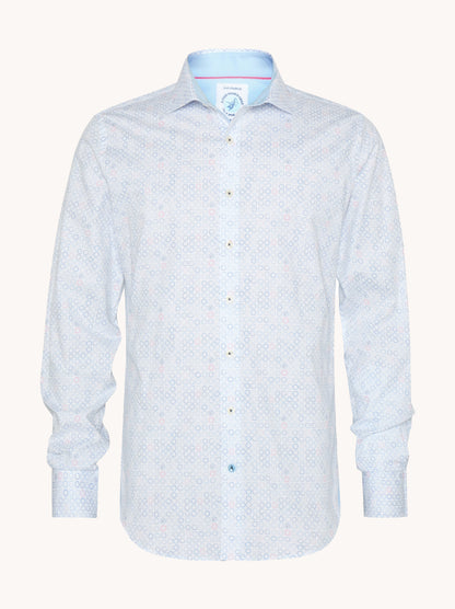 מכופתרת בהדפס טבעות - חוזר בקרוב