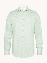 מכופתרת בהדפס פרפר