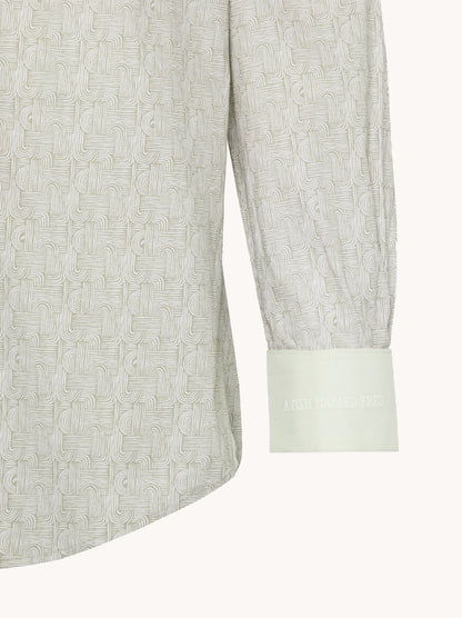 מכופתרת שרוול ארוך