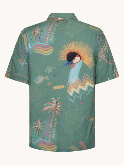 מכופתרת עגור הכתר - פשתן