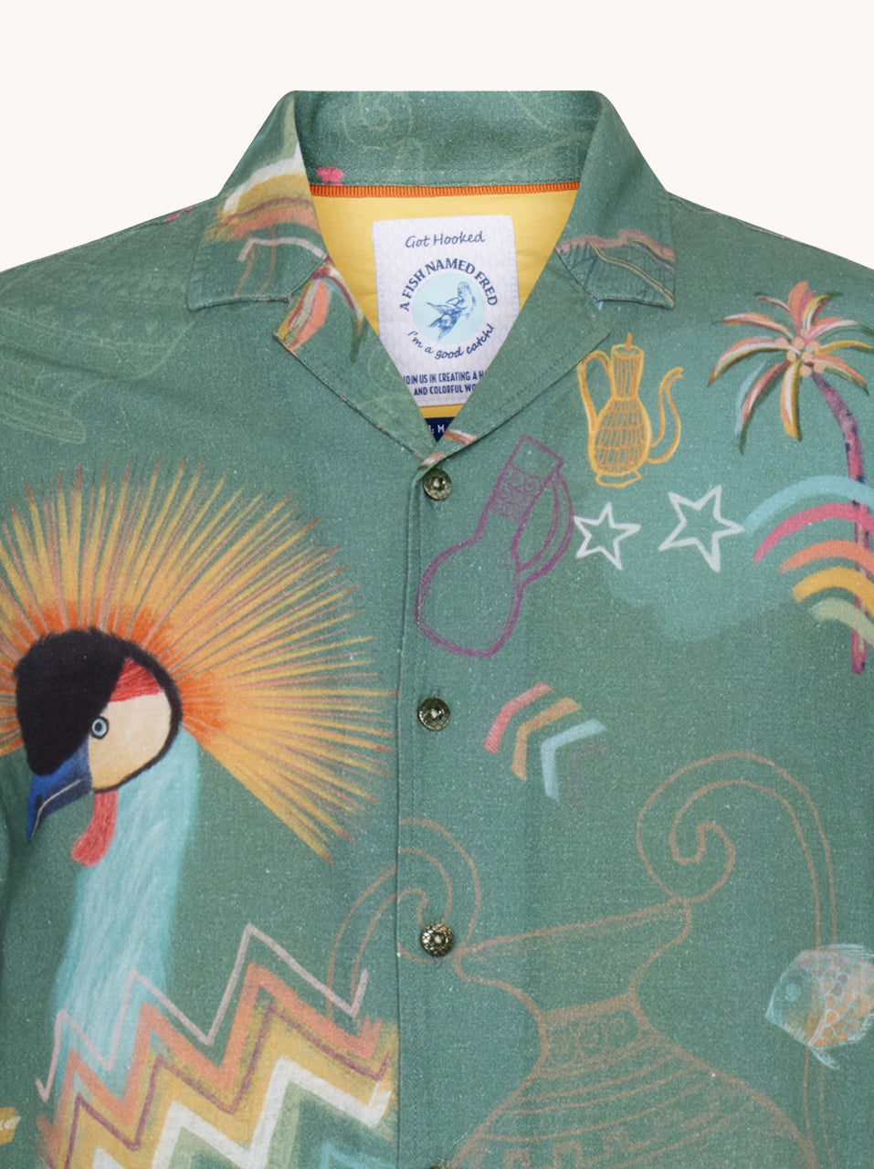 מכופתרת עגור הכתר - פשתן