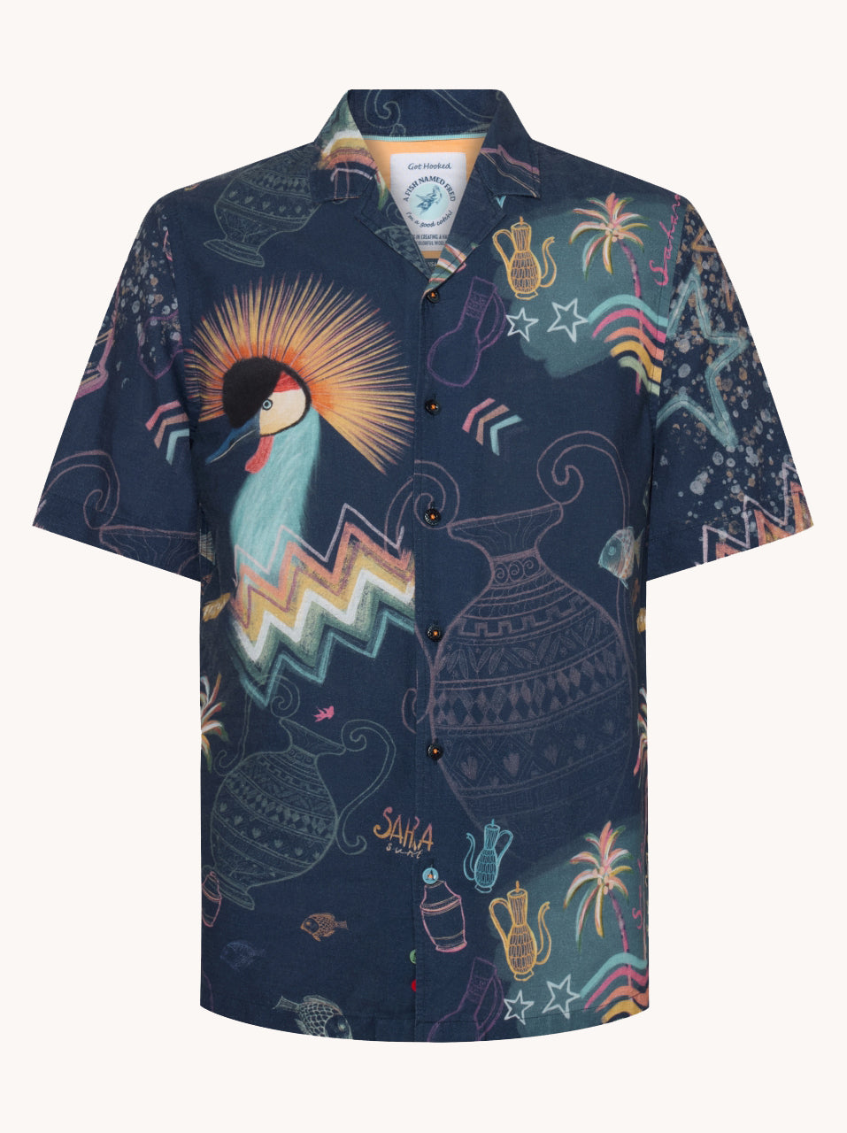 מכופתרת עגור הכתר - פשתן