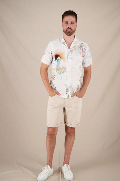 מכופתרת עגור הכתר - פשתן