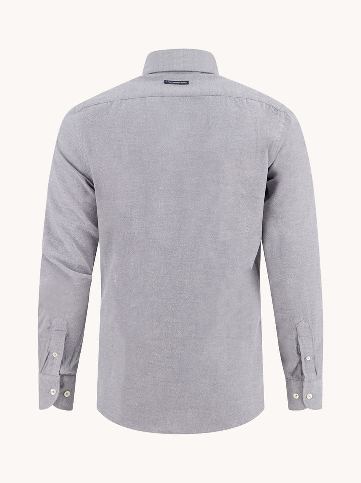 מכופתרת טוויל מוברשת