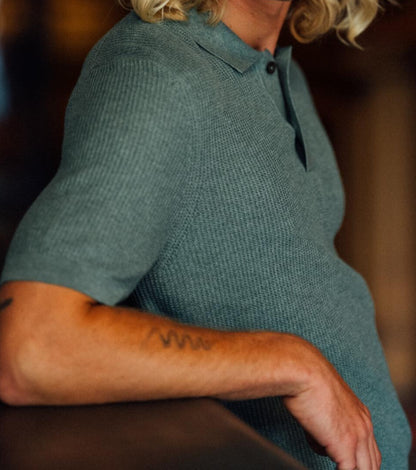 פולו סרוגה בגזרה ישרה