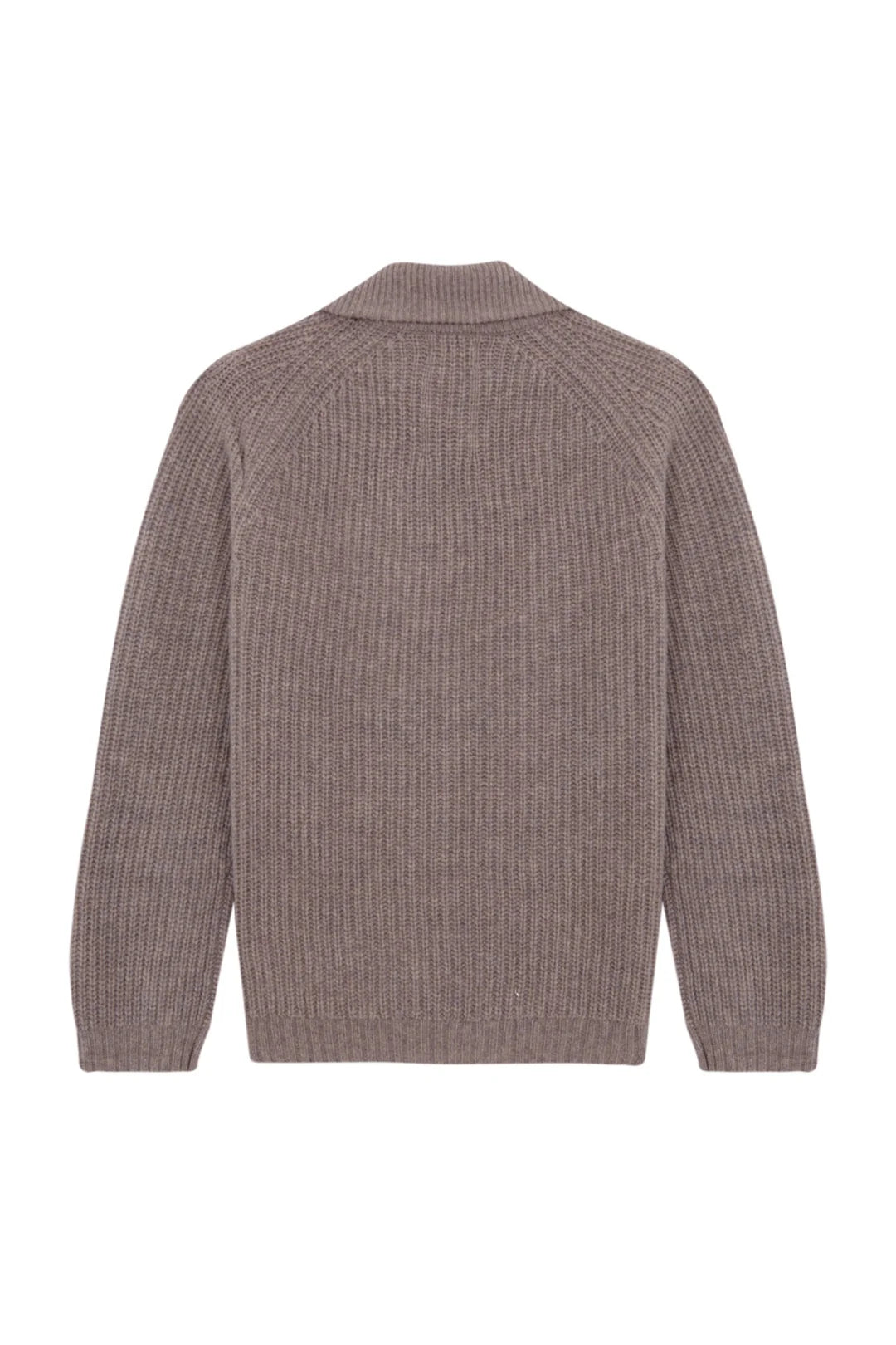 סוודר צמר צווארון גבוה