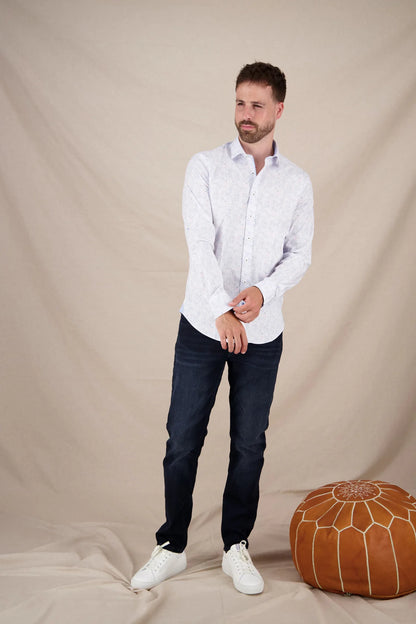 מכופתרת בהדפס טבעות - חוזר בקרוב