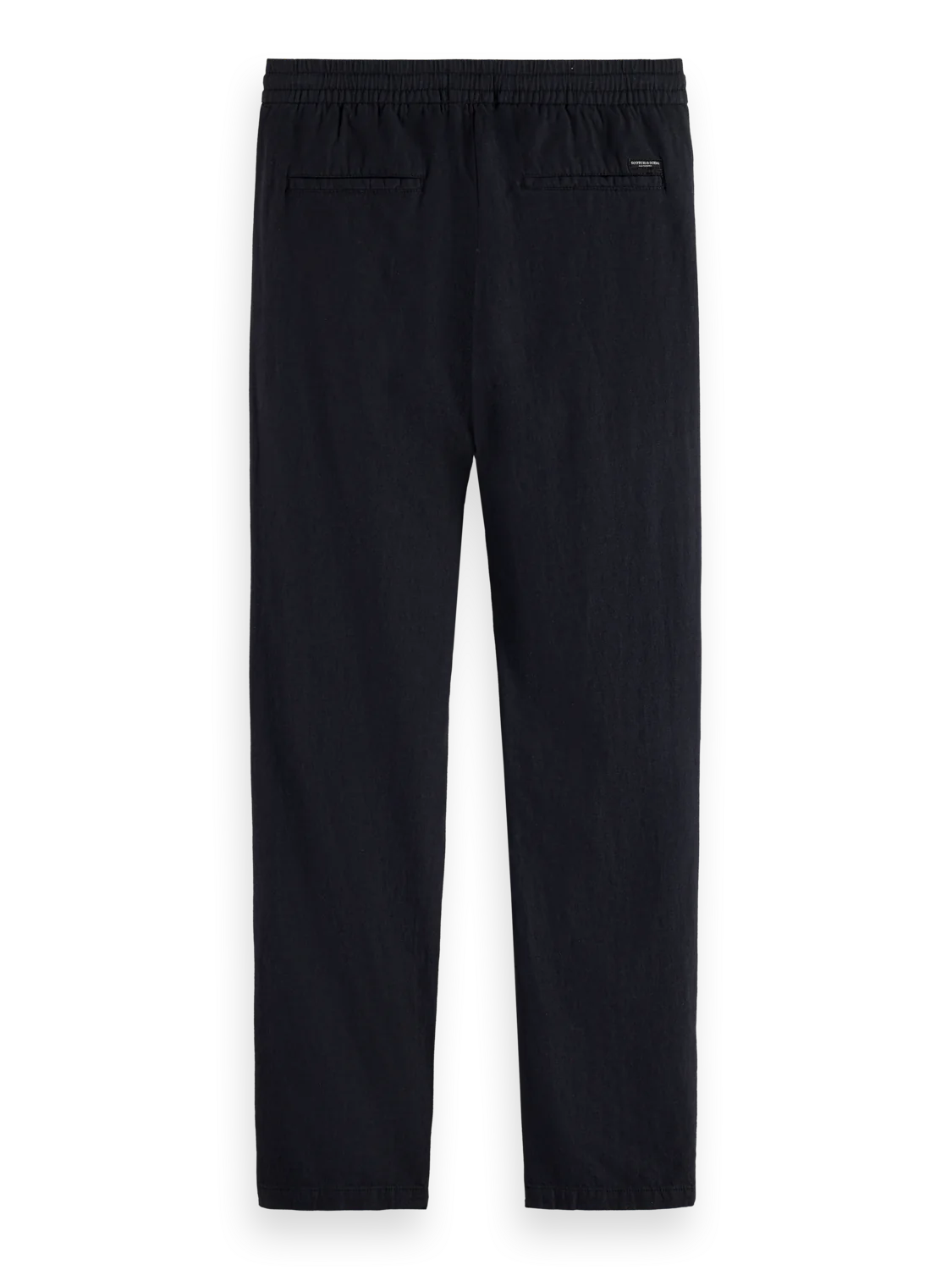 מכנס פשתן - שחור