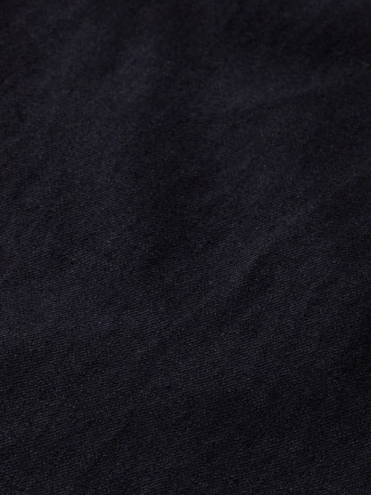 מכנס פשתן - שחור