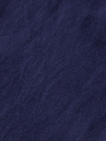 מכנס פשתן - כחול כהה