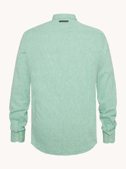 מכופתרת פשתן