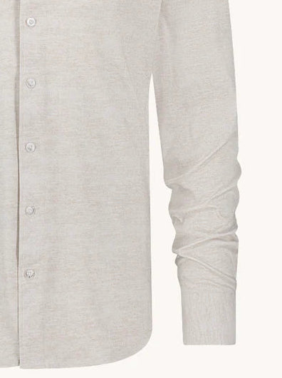 מכופתרת מלנג' כותנה