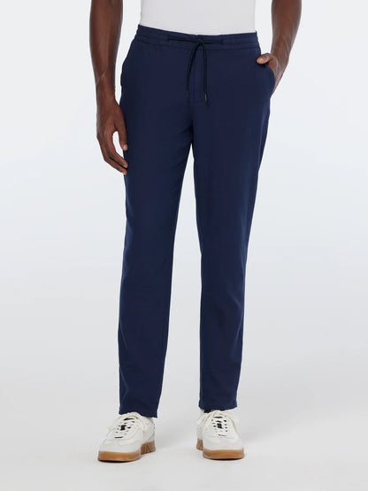 מכנס פשתן - כחול כהה