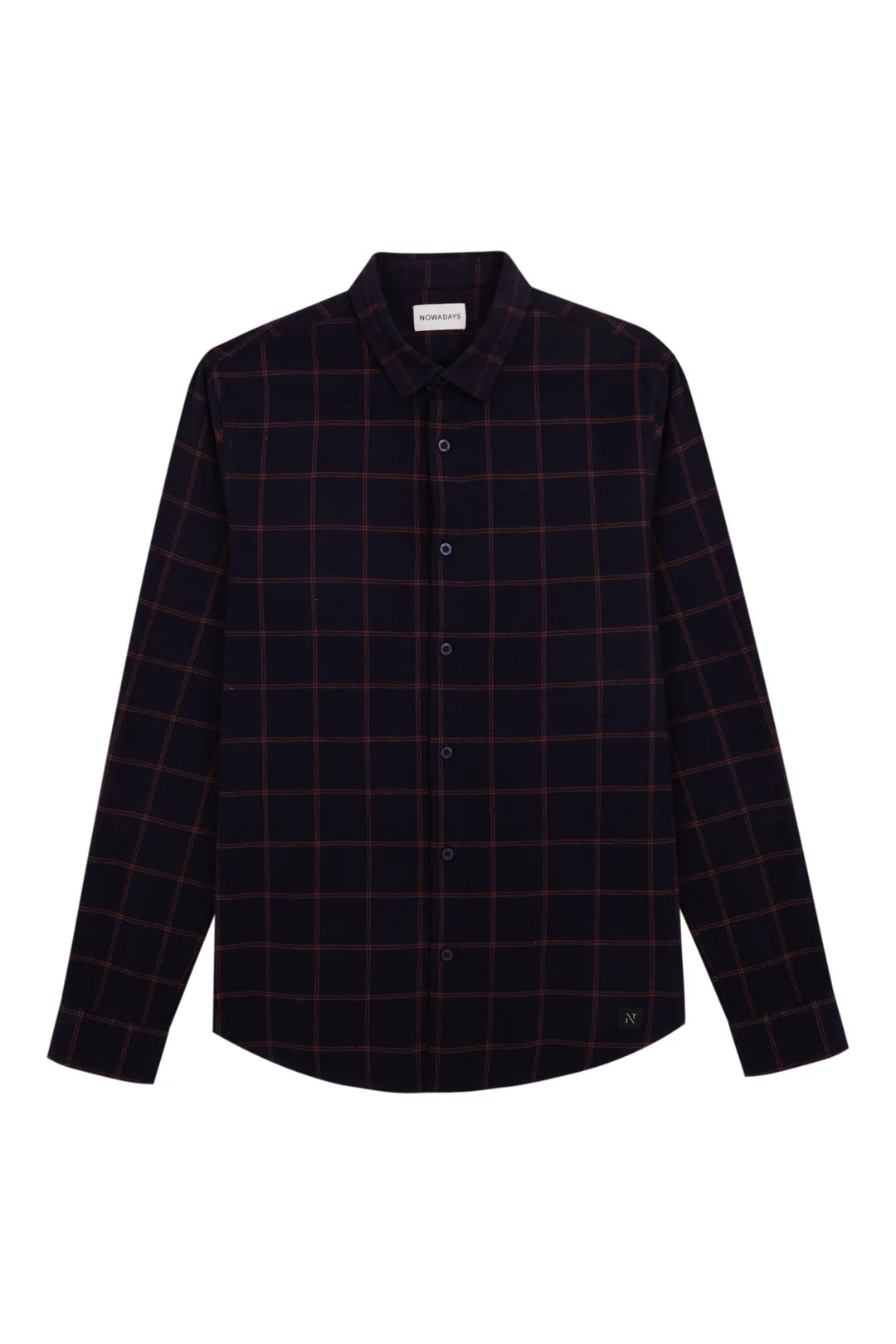 מכופתרת משבצות קנט