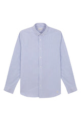 מכופתרת פסים אוקספורד