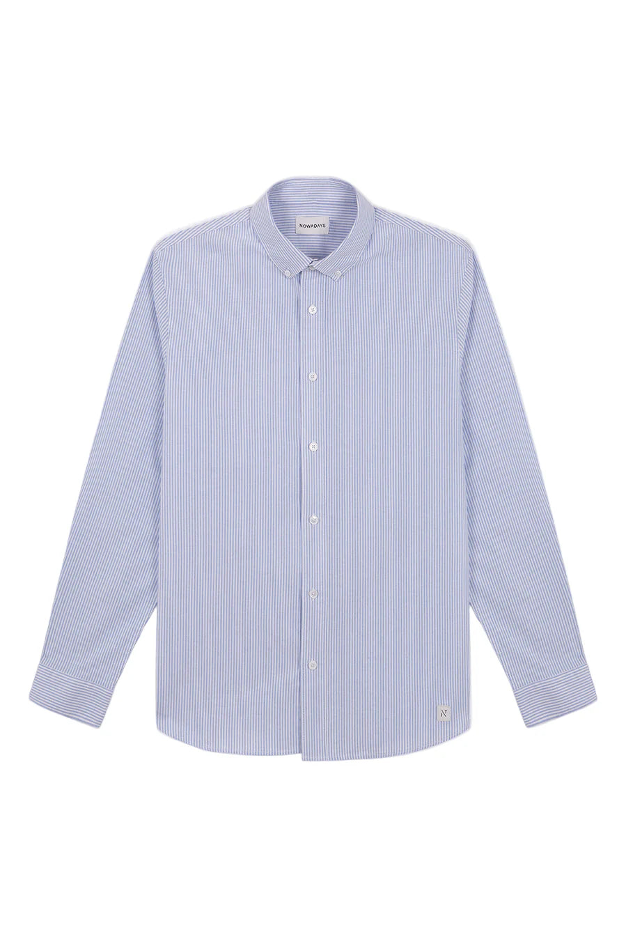 מכופתרת פסים אוקספורד