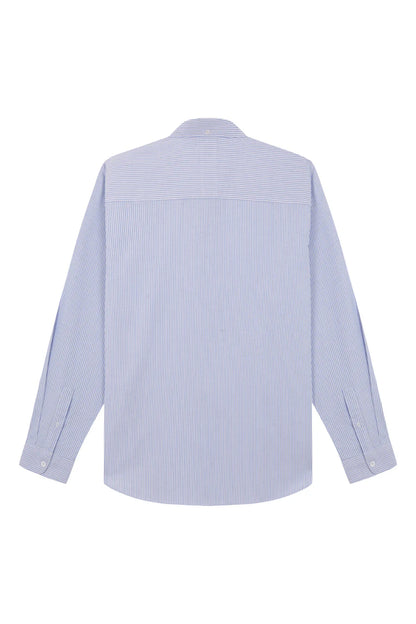 מכופתרת פסים אוקספורד