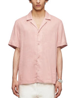 מכופתרת פשתן קצרה