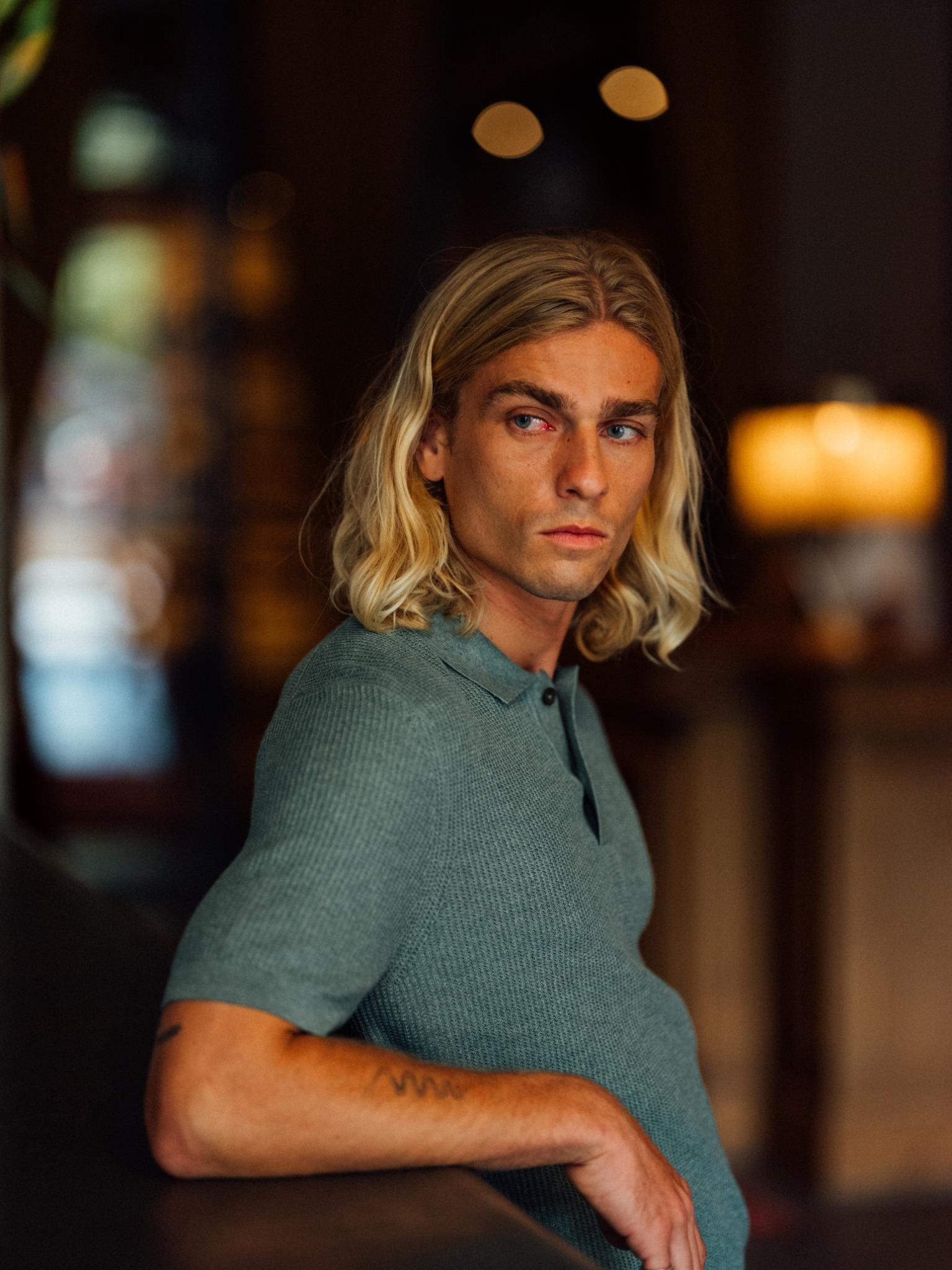 פולו סרוגה בגזרה ישרה